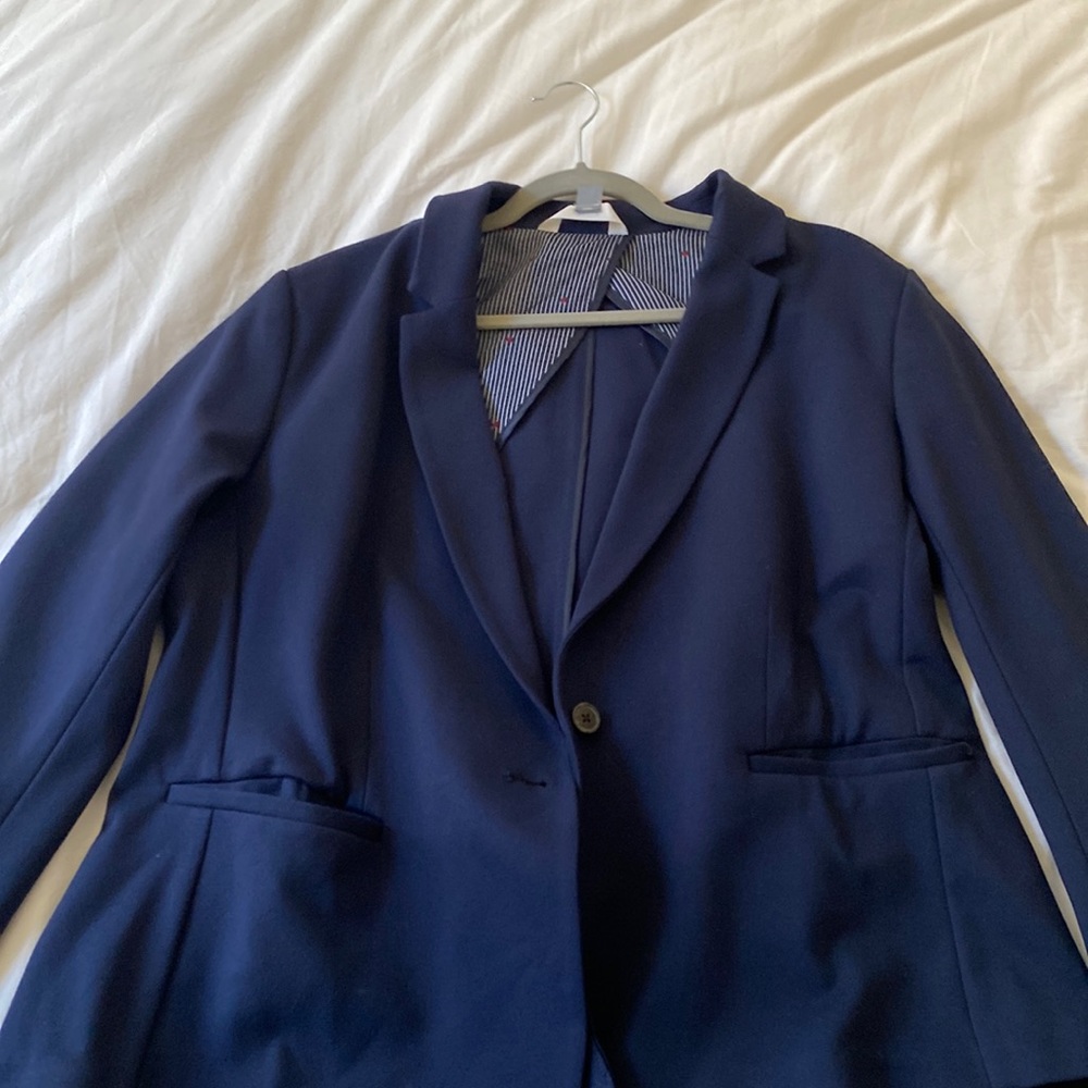 Navy Blazer Size XL Plus Size 14-16